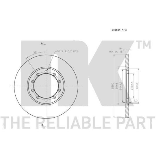 312577 - Brake Disc 