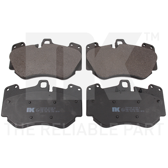 2247126 - Brake Pad Set, disc brake 