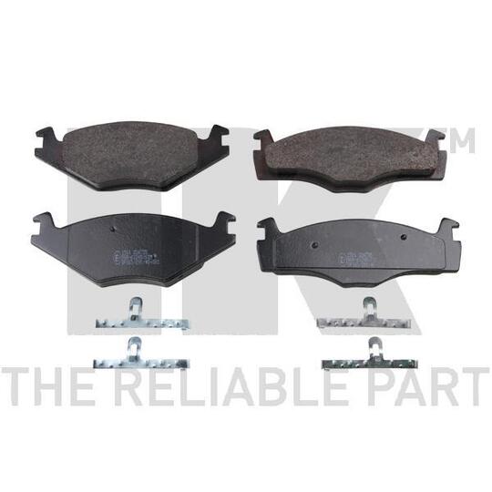 224735 - Brake Pad Set, disc brake 