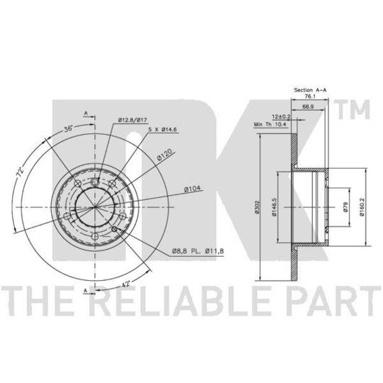 201518 - Brake Disc 