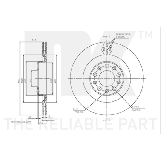 311036 - Brake Disc 