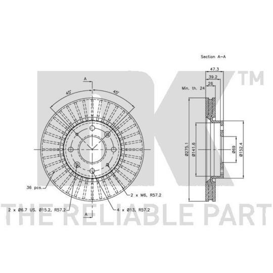 203512 - Brake Disc 