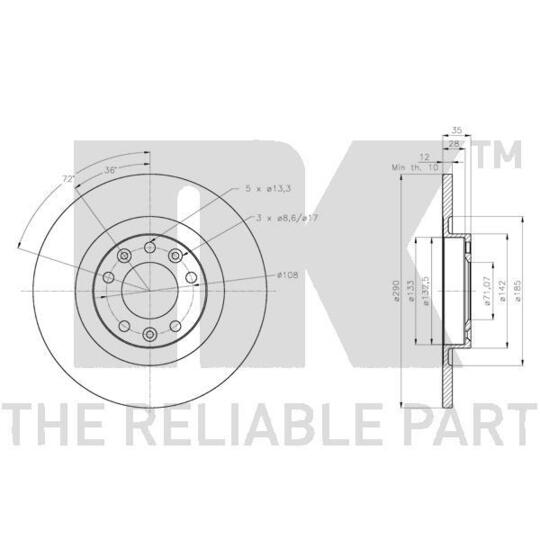 201957 - Brake Disc 