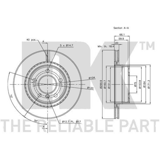 201558 - Brake Disc 