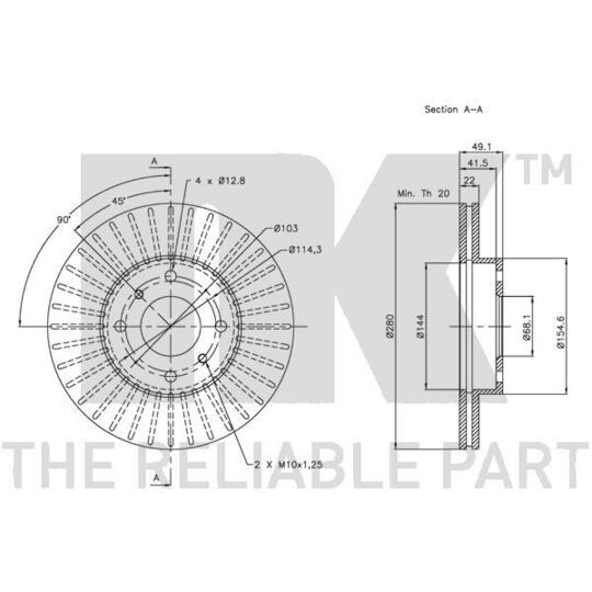 202251 - Brake Disc 