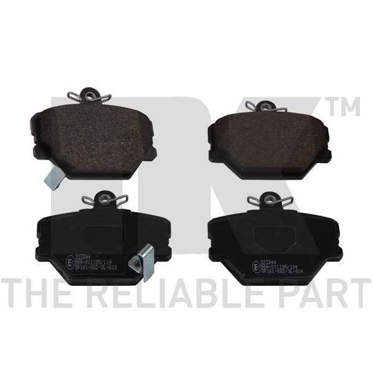 223344 - Brake Pad Set, disc brake 