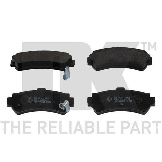 222245 - Brake Pad Set, disc brake 