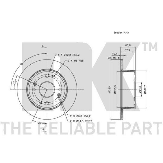 312623 - Brake Disc 