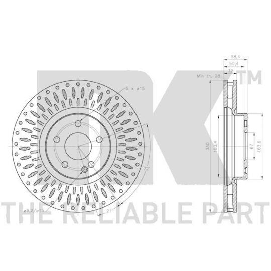 3133129 - Brake Disc 