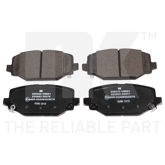 229332 - Brake Pad Set, disc brake 