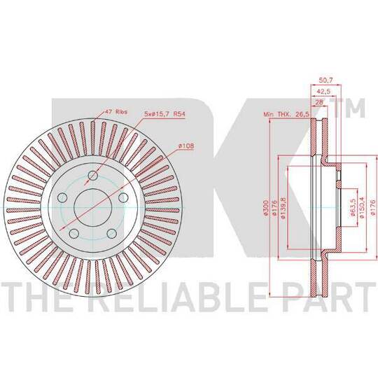 3125106 - Brake Disc 