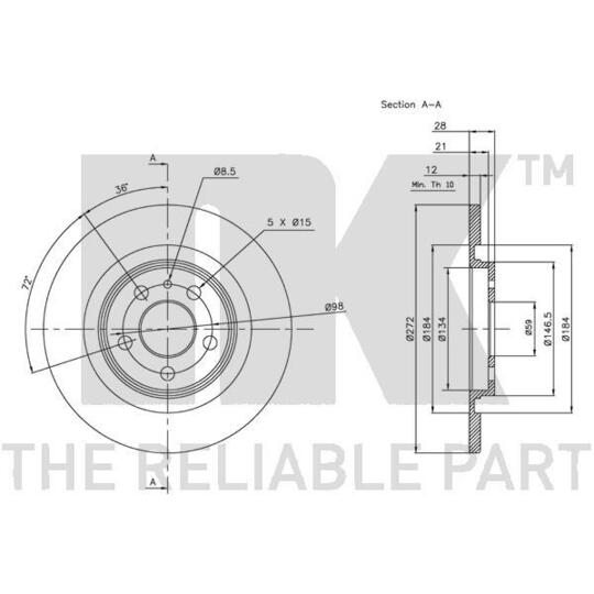 311934 - Brake Disc 