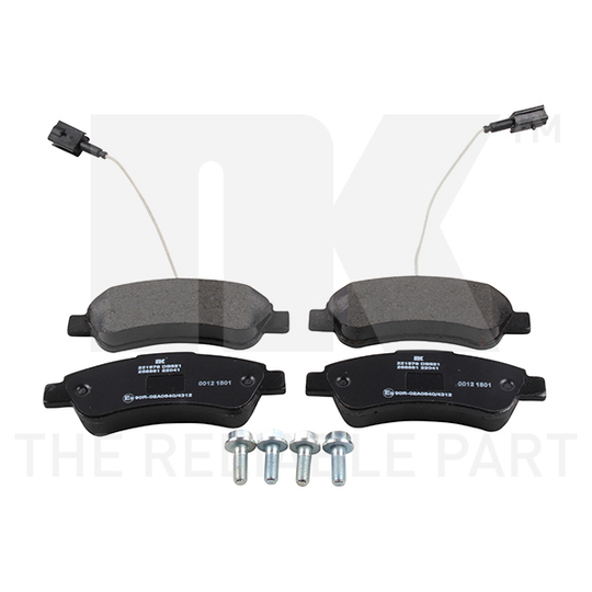 221978 - Brake Pad Set, disc brake 