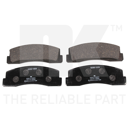 222310 - Brake Pad Set, disc brake 