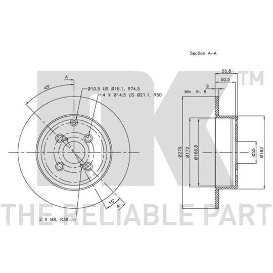 204585 - Brake Disc 