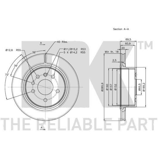 203657 - Brake Disc 