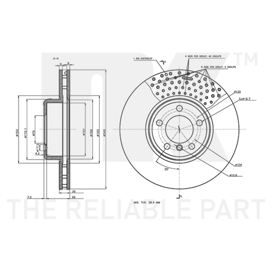 3415120 - Brake Disc 