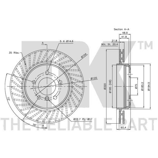 201545 - Brake Disc 