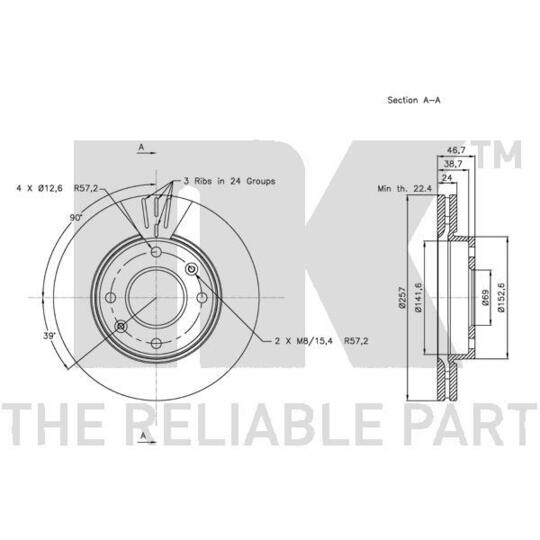 203410 - Brake Disc 