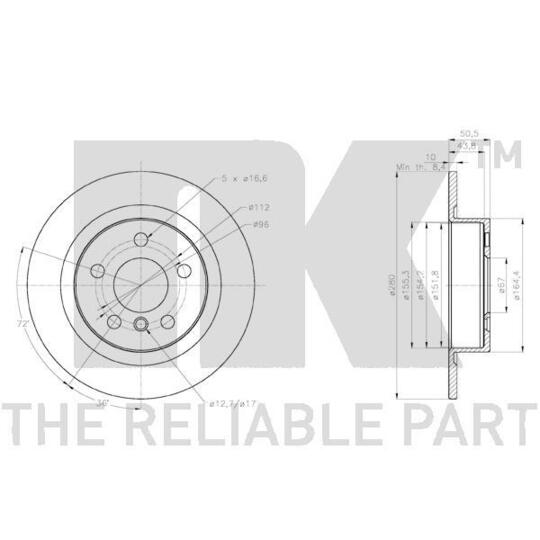 3115119 - Brake Disc 