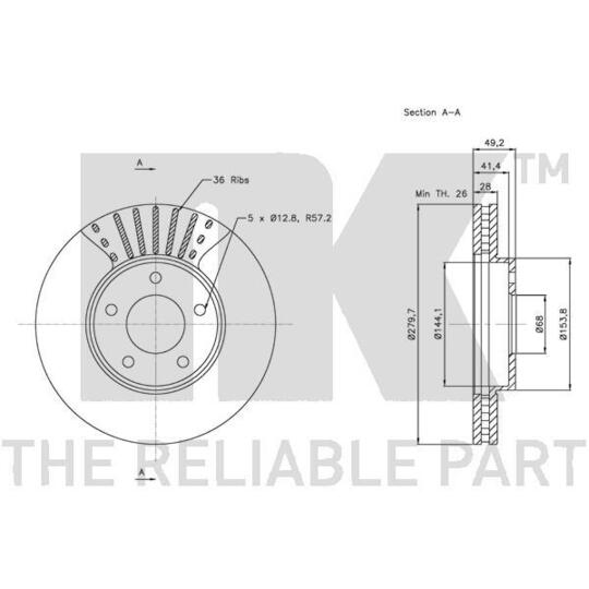 202256 - Brake Disc 