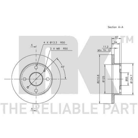 205109 - Brake Disc 