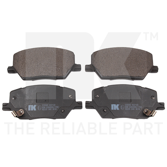 229340 - Brake Pad Set, disc brake 