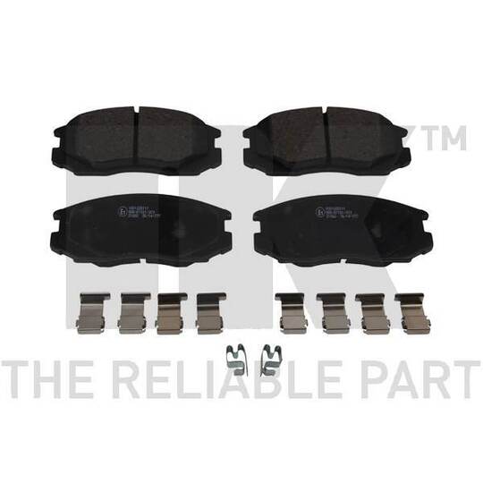 225111 - Brake Pad Set, disc brake 