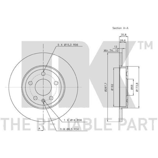 2047111 - Brake Disc 