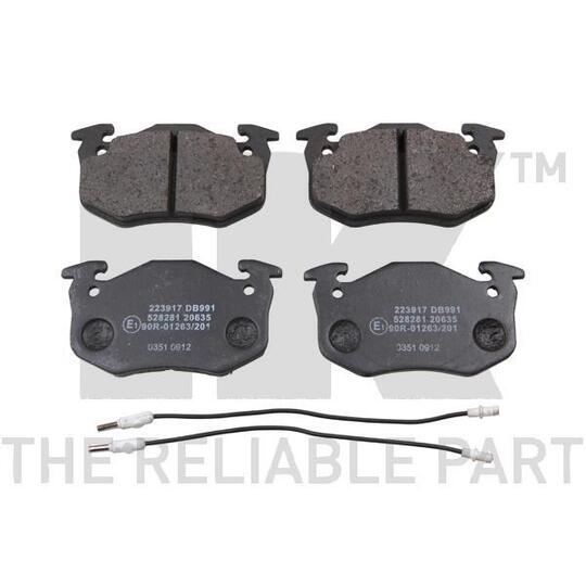 223917 - Brake Pad Set, disc brake 