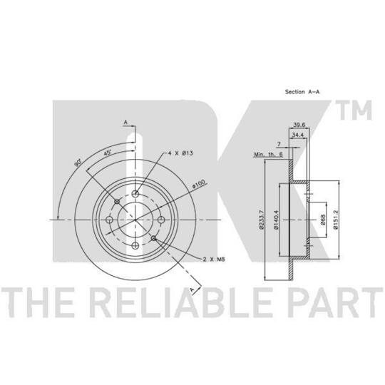 202246 - Brake Disc 