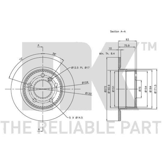 201546 - Brake Disc 