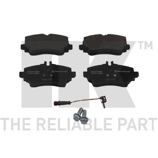 223349 - Brake Pad Set, disc brake 