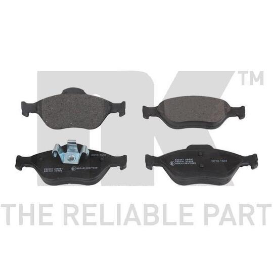 222557 - Brake Pad Set, disc brake 