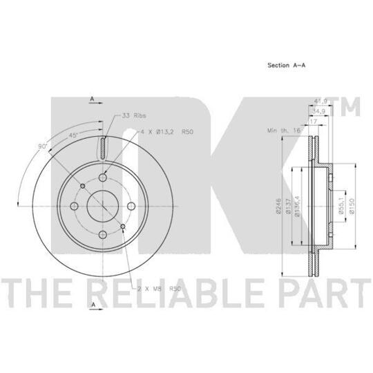 205114 - Brake Disc 