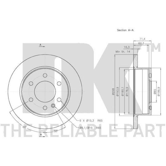 3147122 - Brake Disc 