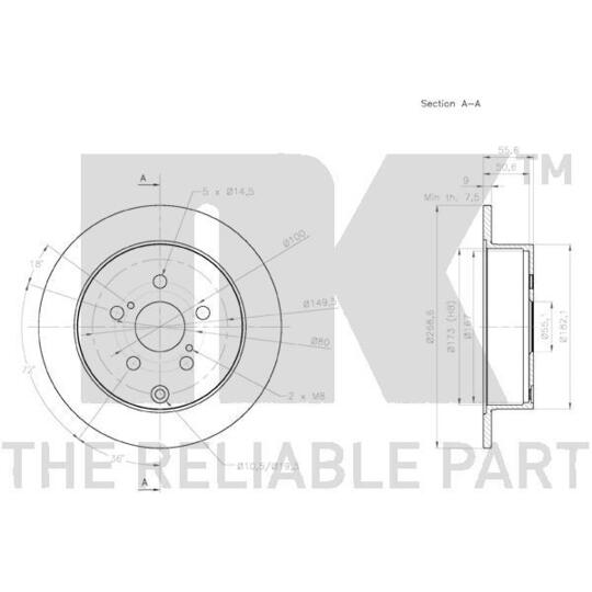 3145156 - Brake Disc 