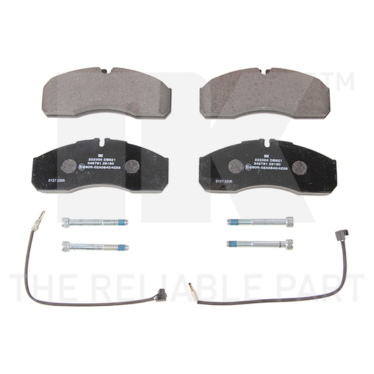 222395 - Brake Pad Set, disc brake 