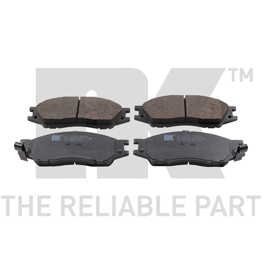 222291 - Brake Pad Set, disc brake 