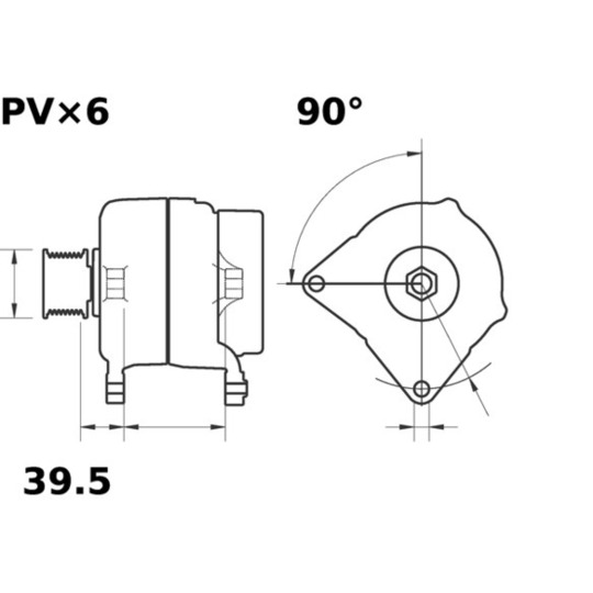 MG 664 - Alternator 