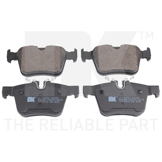 229994 - Brake Pad Set, disc brake 