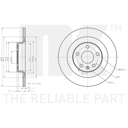 314875 - Brake Disc 