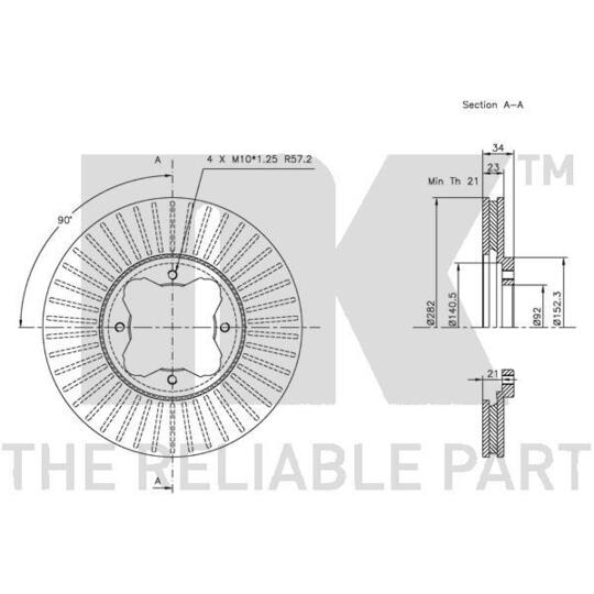 209940 - Brake Disc 