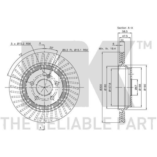 203352 - Brake Disc 