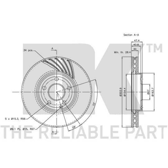 343386 - Brake Disc 