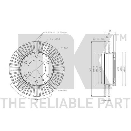 3125104 - Brake Disc 