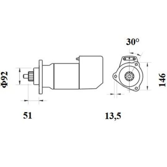 MS 708 - Starter 