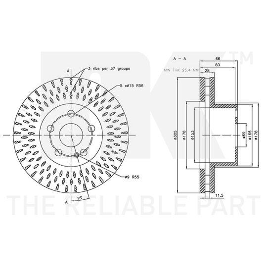 343395 - Brake Disc 