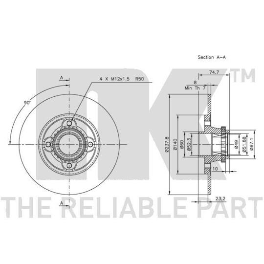 313944 - Brake Disc 