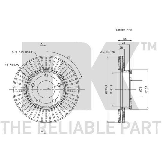 203243 - Brake Disc 